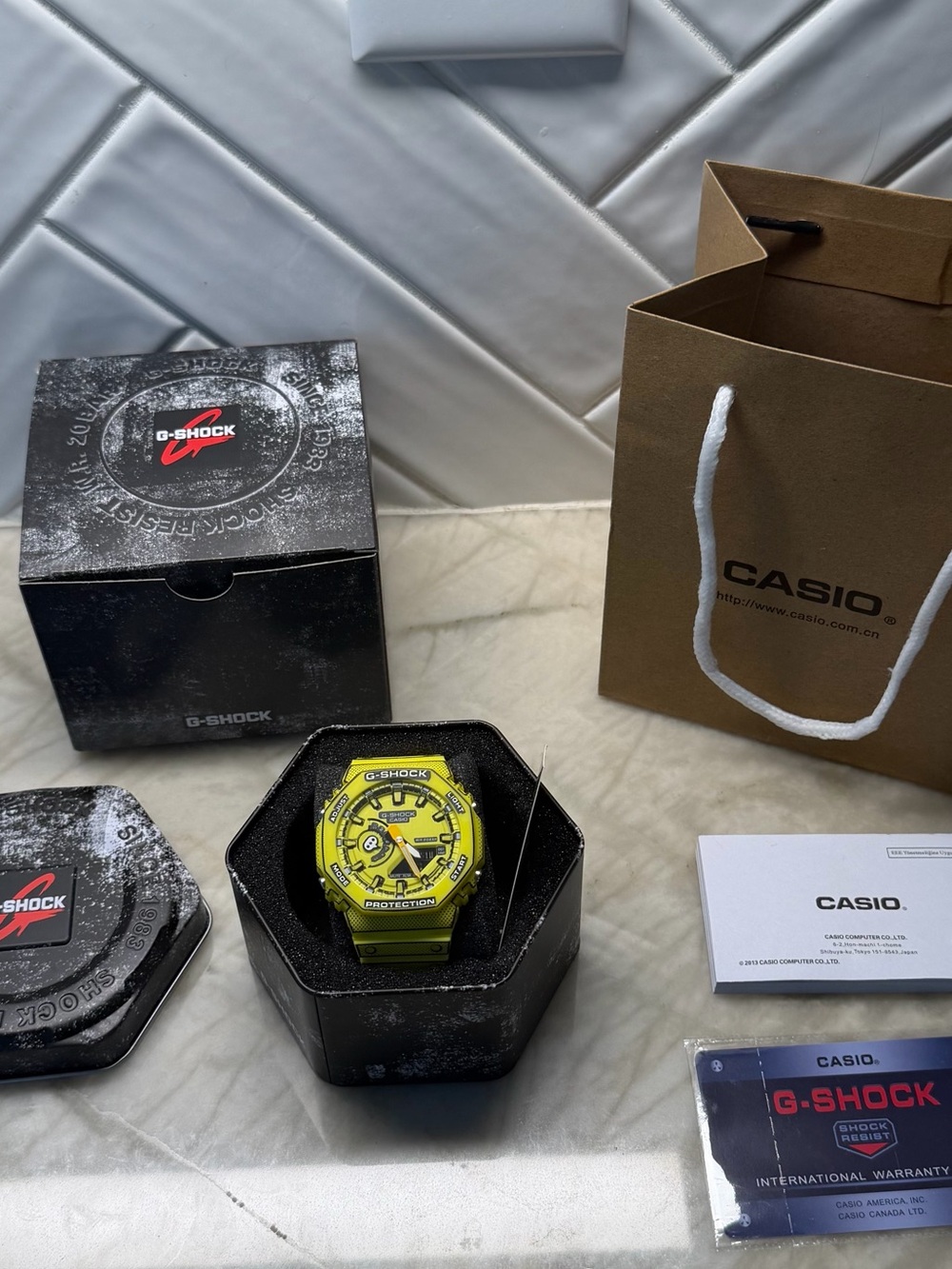 Casio G-Shock Men’s Yellow Sport Watch